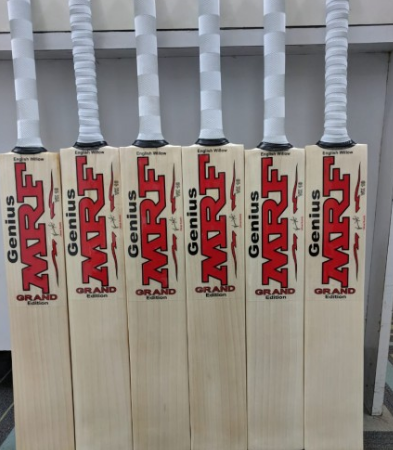 MRF Genius VK Grand Edition Short Handle Grade 1 Cricket Bat - Image 3