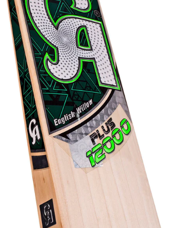 CA PLUS 12000 Short Handle English Willow Cricket Bat - Image 4